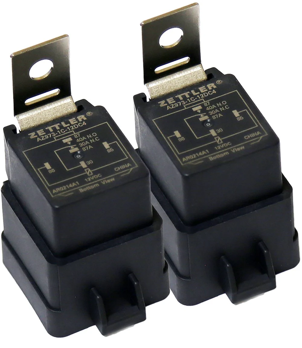 AZ973-1C-12DC4-1 American Zettler AZ9731-1C-12DC4 (2-Pack) Power Trim Tilt Relay for Mercury Outboard Motor - Image 1